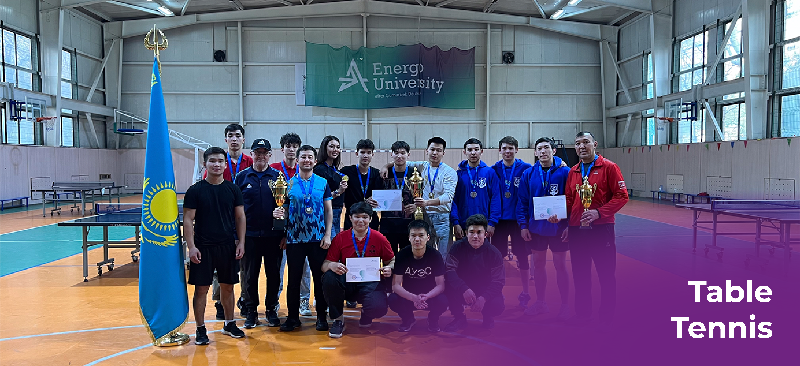 Energo University hosted table tennis games as part of the Student Sports League